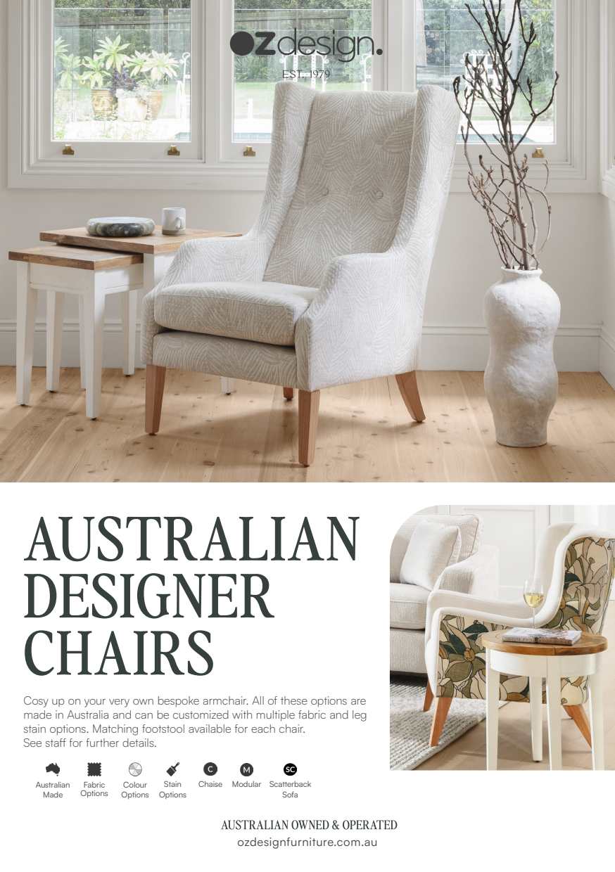 Oz 2024 design chairs